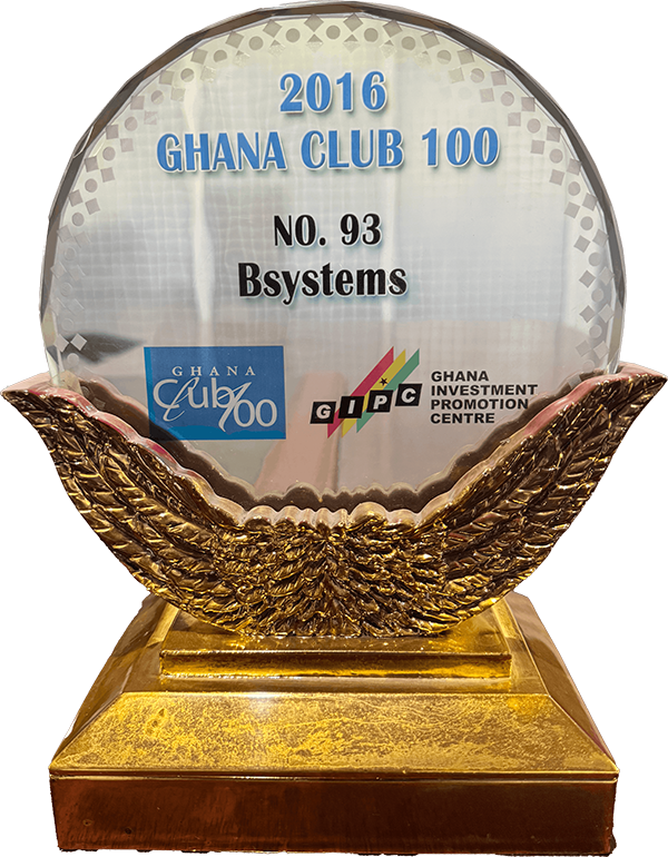 Leader in ICT by Ghana Club 100